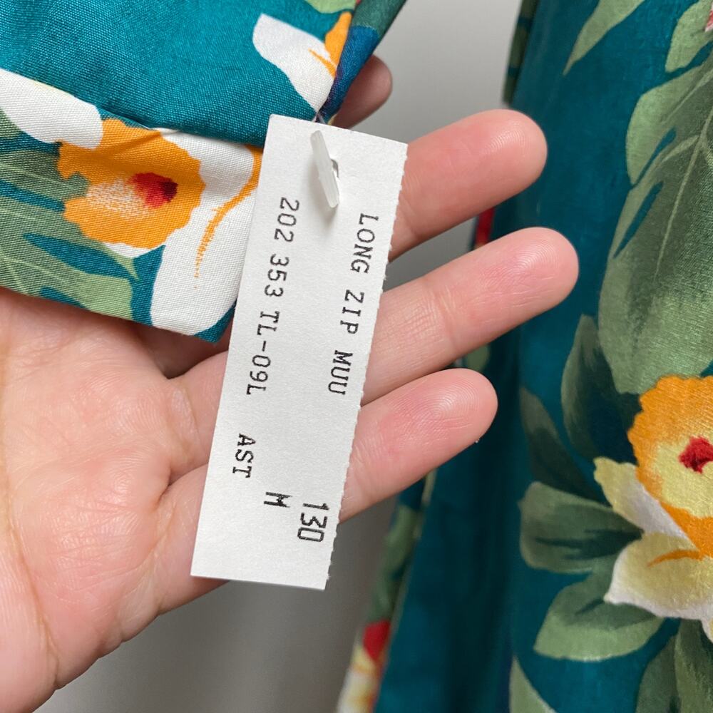 Vintage Royal Creations Hawaii Womens Size M Short Sleeve Floral Maxi Dress - Picture 10 of 10